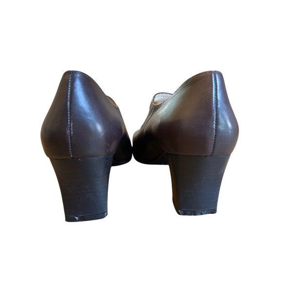 BeautiFeel Katherina Pump Brown Leather Comfort Shoes Mary Jane Size 42/‎ 11 - Picture 3 of 14